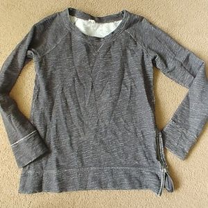 J. Crew womens size M gray crewneck pullover